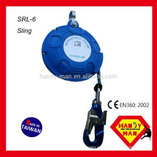 SRL-6 Fall Arresters Aluminum Swivel Hook 6M Self Retracting Lifeline